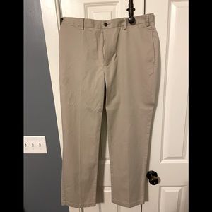 Orvis plain front khaki pants